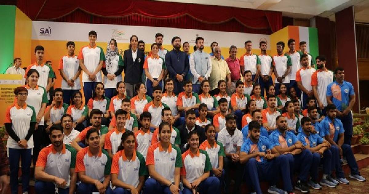 India's Deaflympics contingent given warm send-off, Anurag Thakur says India will be big sporting powerhouse